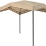 tepro Pavillonbespannung Marabo in Taupe für Pavillongestell. Dachstoff mit UV80+ Schutz.