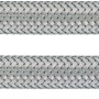 LUX Flex-Verlängerungsschlauch, 10 mm x 1000 mm, aus Edelstahl mit Quetschverschraubung.