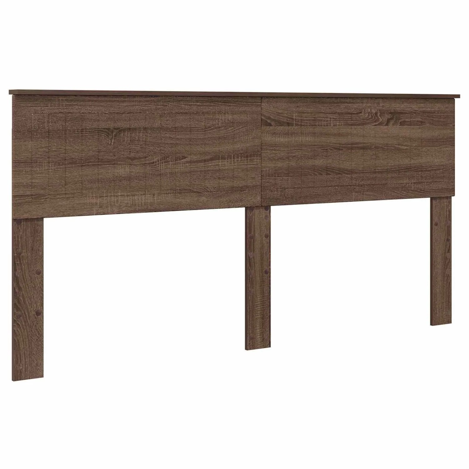 vidaXL Kopfteil mit Kopfteil Braun Eichen-Optik 180 cm Holzwerkstoff 888393