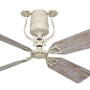 CASAFAN Deckenventilator Roadhouse Eco 132cm, Shabby White, mit 5 Flügeln und Fernbedienung.
