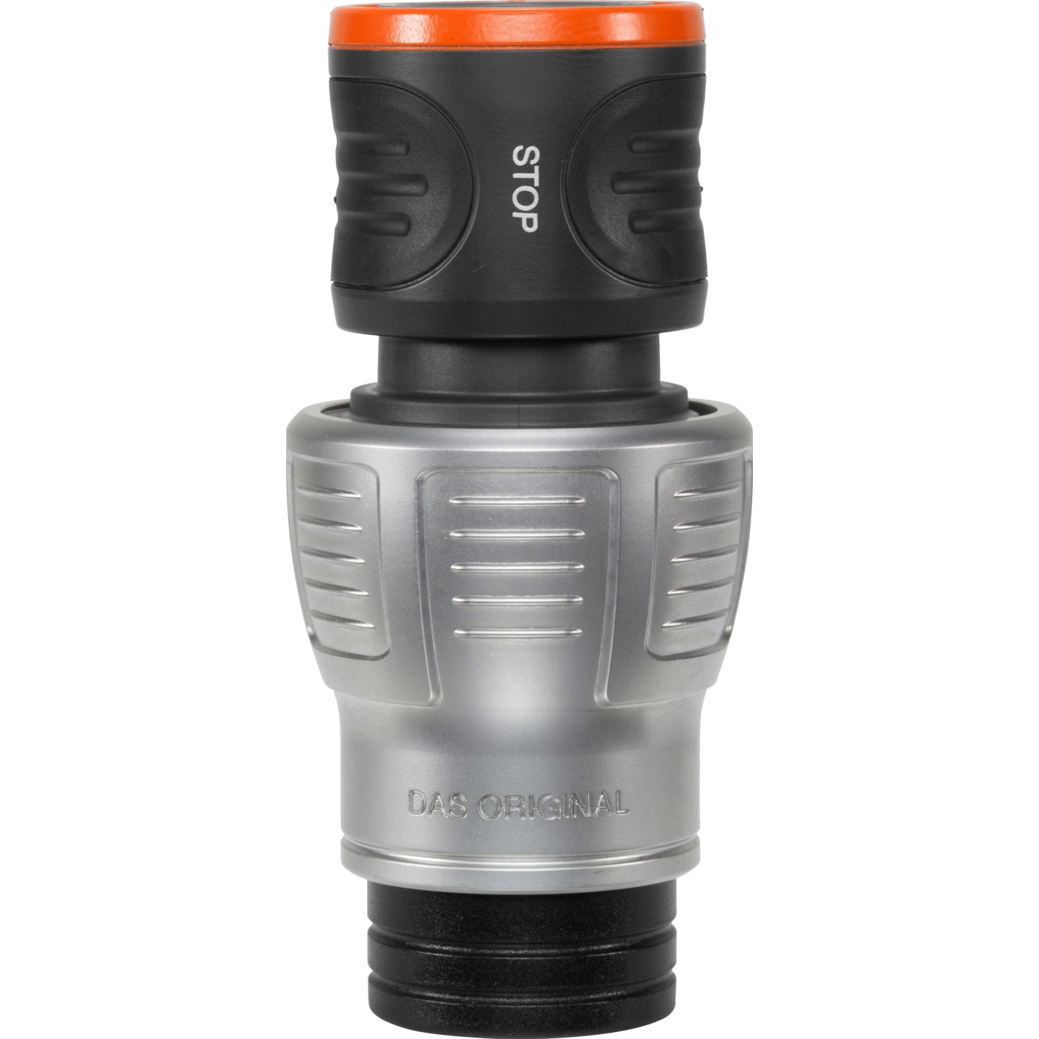 Gardena Premium Wasserstop 19 mm (3/4'') für Schlauchanschluss, Metall/Kunststoff.