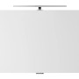 Pelipal Flächenspiegel 90 cm mit LED-Leuchte und USB-Anschluss für das Badezimmer.