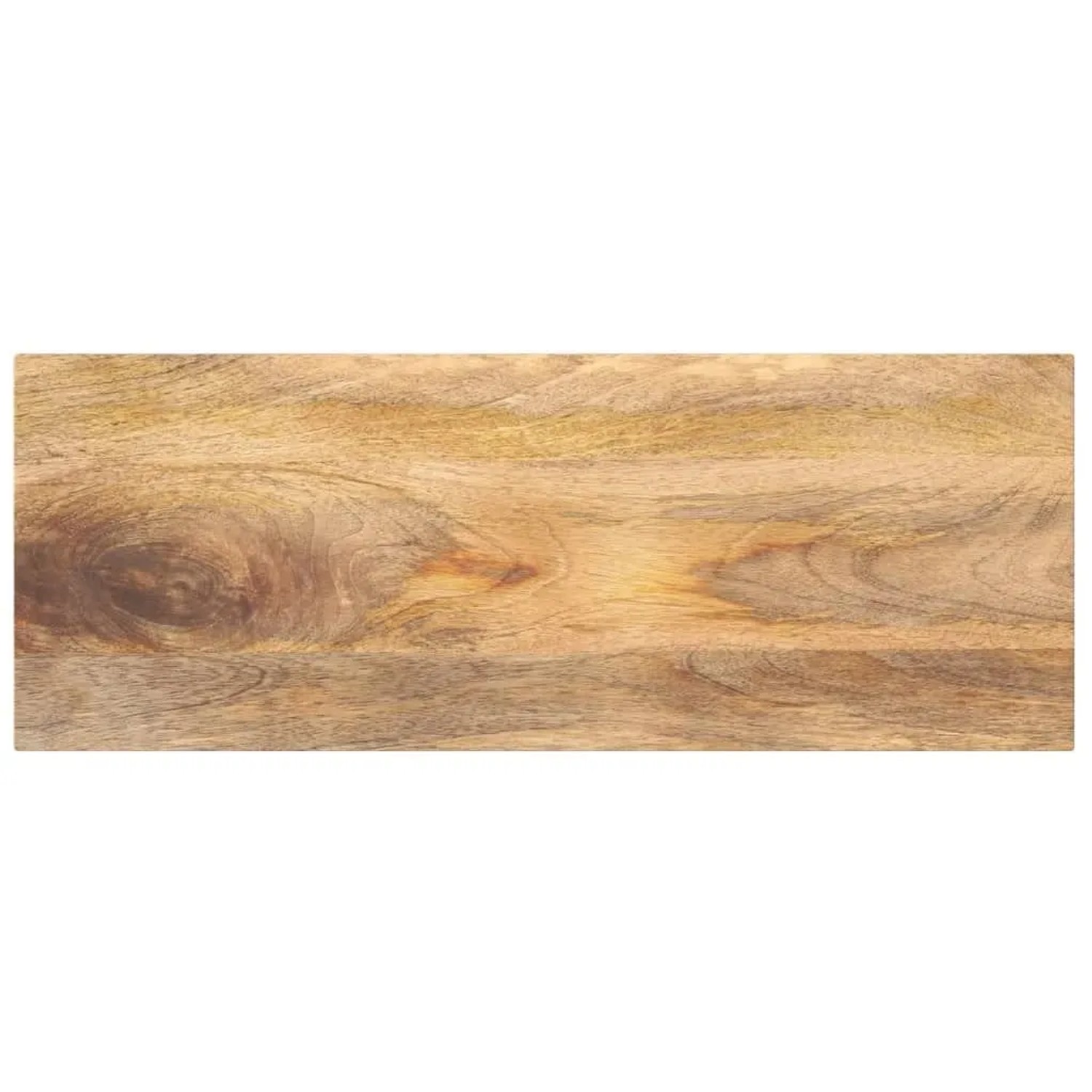 vidaXL Tischplatte 90x40x3,8 cm Rechteckig Massivholz Mango 371514