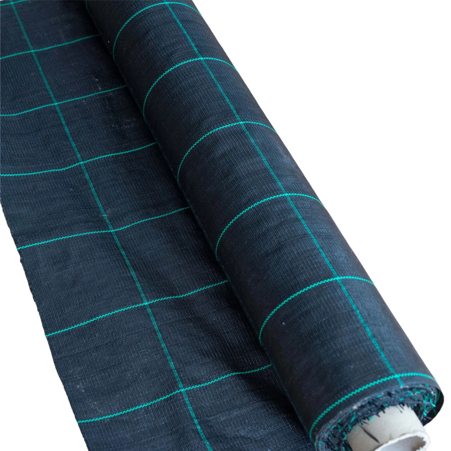 Jardinion Anti-Unkrautgewebe 50m x 1,05m Schwarz 52,5m² Unkrautvlies