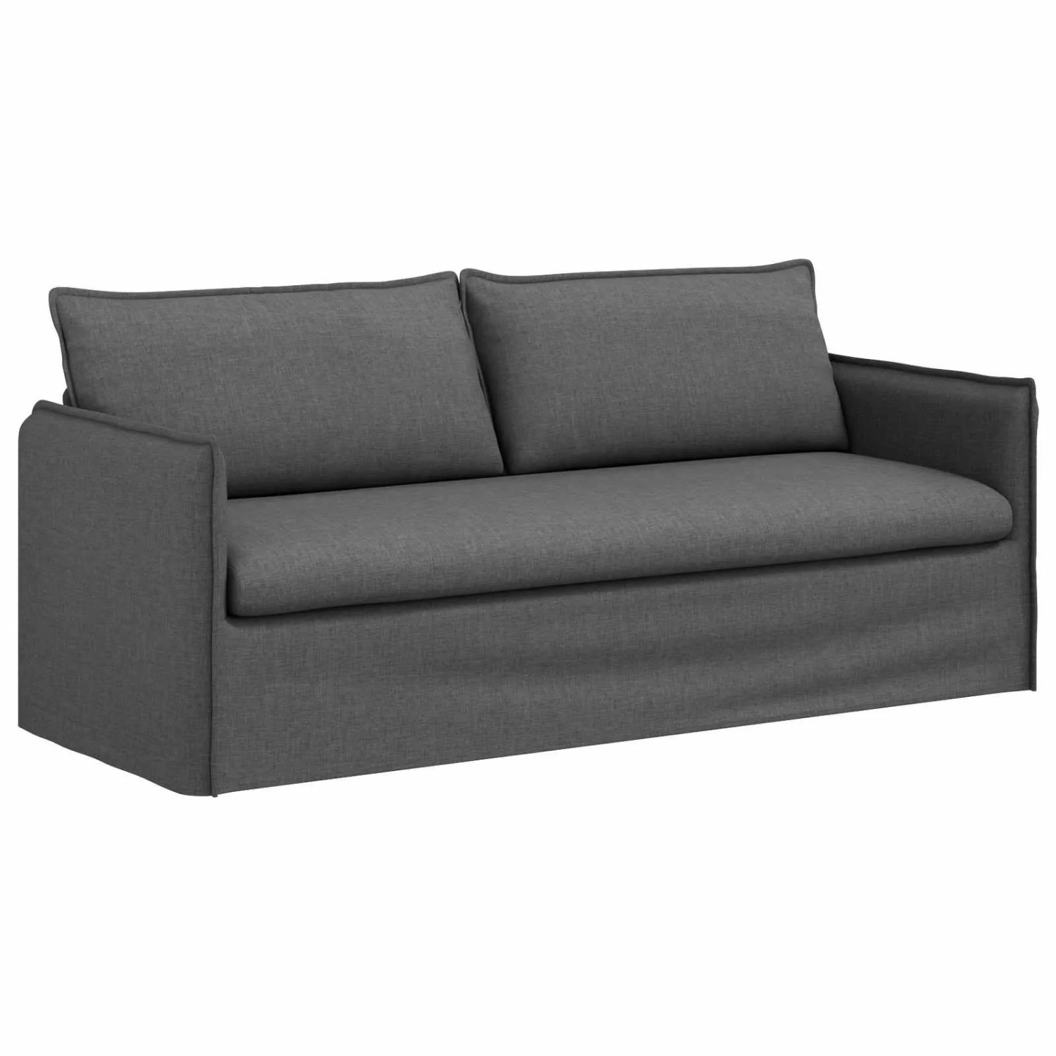 vidaXL Sofa Dunkelgrau 196 x 82 x 85 cm Stoff 42024526