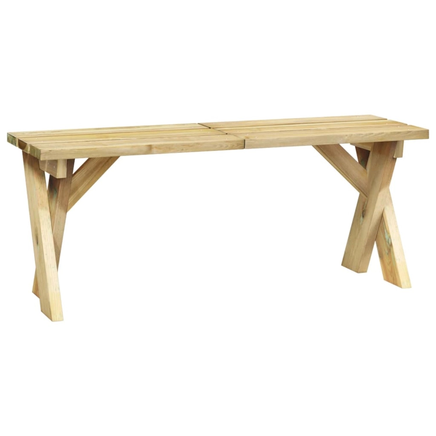 vidaXL Gartenbank 110 cm Kiefernholz Imprägniert 318421