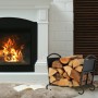 Relaxdays Kaminholzkorb Stahl Schwarz Klappbar 44 cm x 52 cm x 31 cm 3,8 kg_2