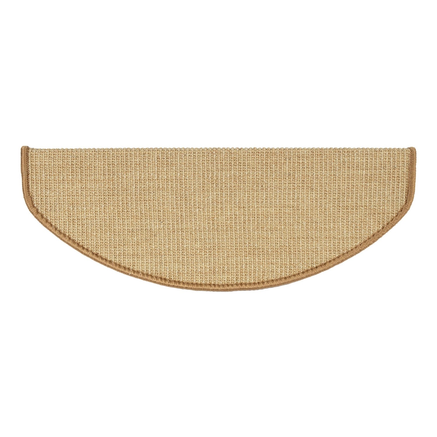 Karat Stufenmatte Sisal Pure Nature Selbstklebend Natur Halbrund 23,5 x 65 günstig online kaufen