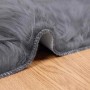vidaXL Kunstschaffell Teppich Tafalla Anthrazit 100 x 200 cm Polyester 42021591_8