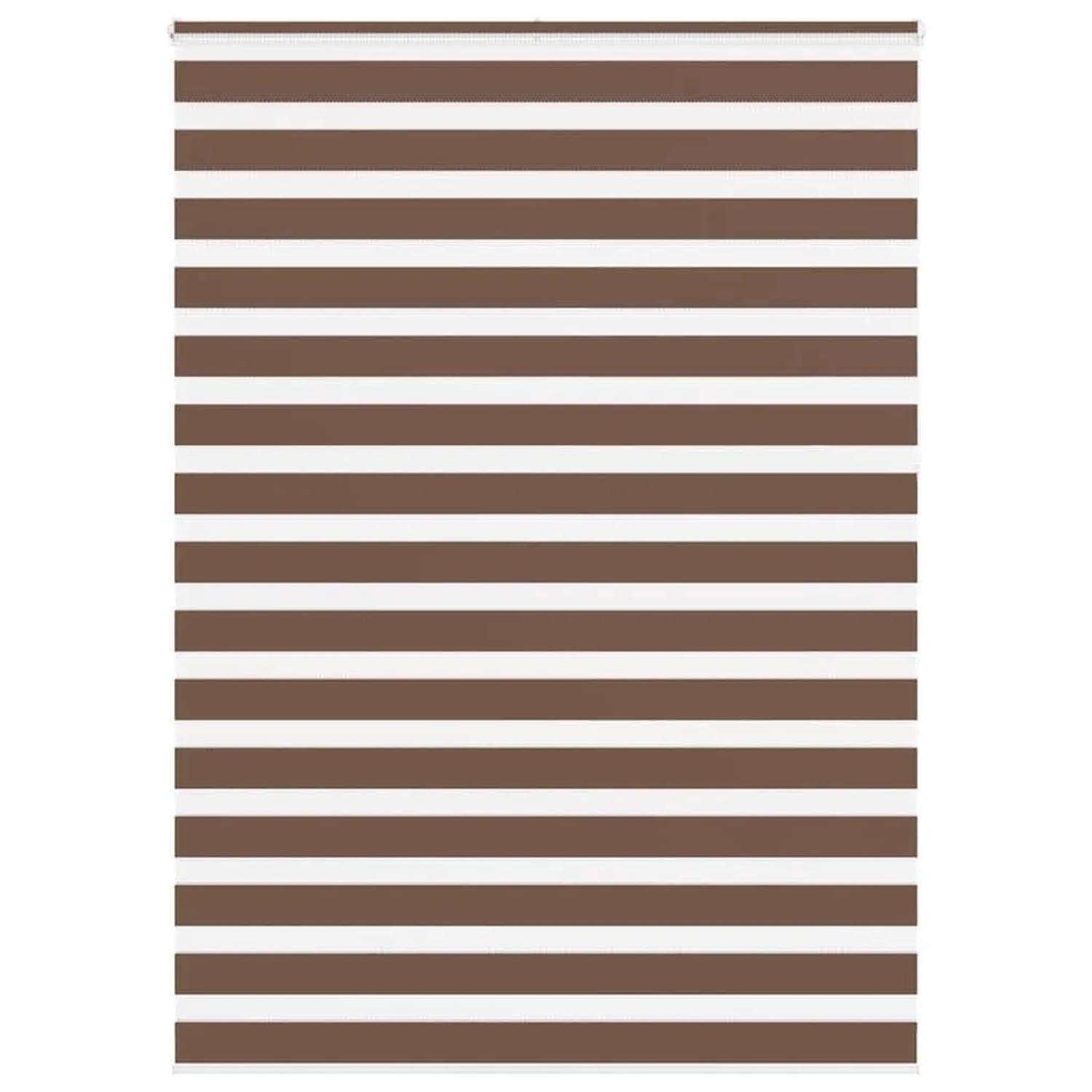 vidaXL Doppelrollo Braun 165x230 cm Stoffbreite 160,9 cm Polyester 4014404 günstig online kaufen