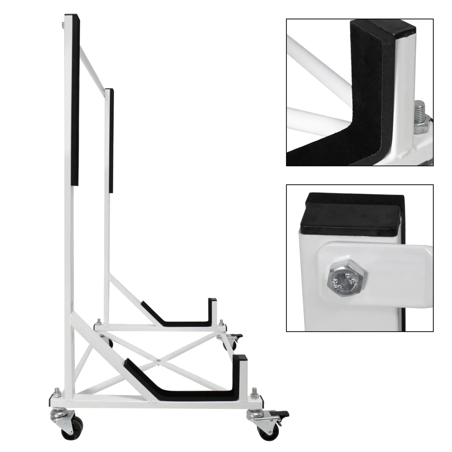 Easy Act Hardtopständer Rollbar – Stahl, Weiß,  Produktbild-Vorschau 4