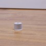 Grauer Wagner Türstopper Vulkano aus Gummi, Ø 35 mm, für Boden oder Wand.