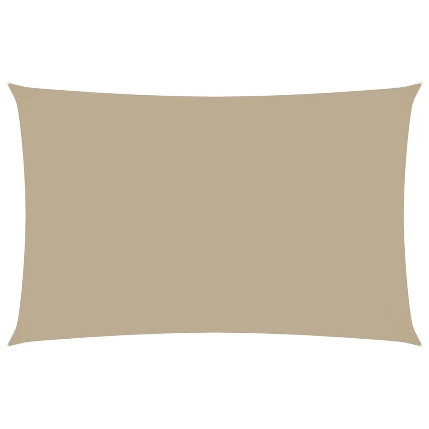 Furnicato Sonnensegel Oxford-gewebe Rechteckig 25x5 M Beige