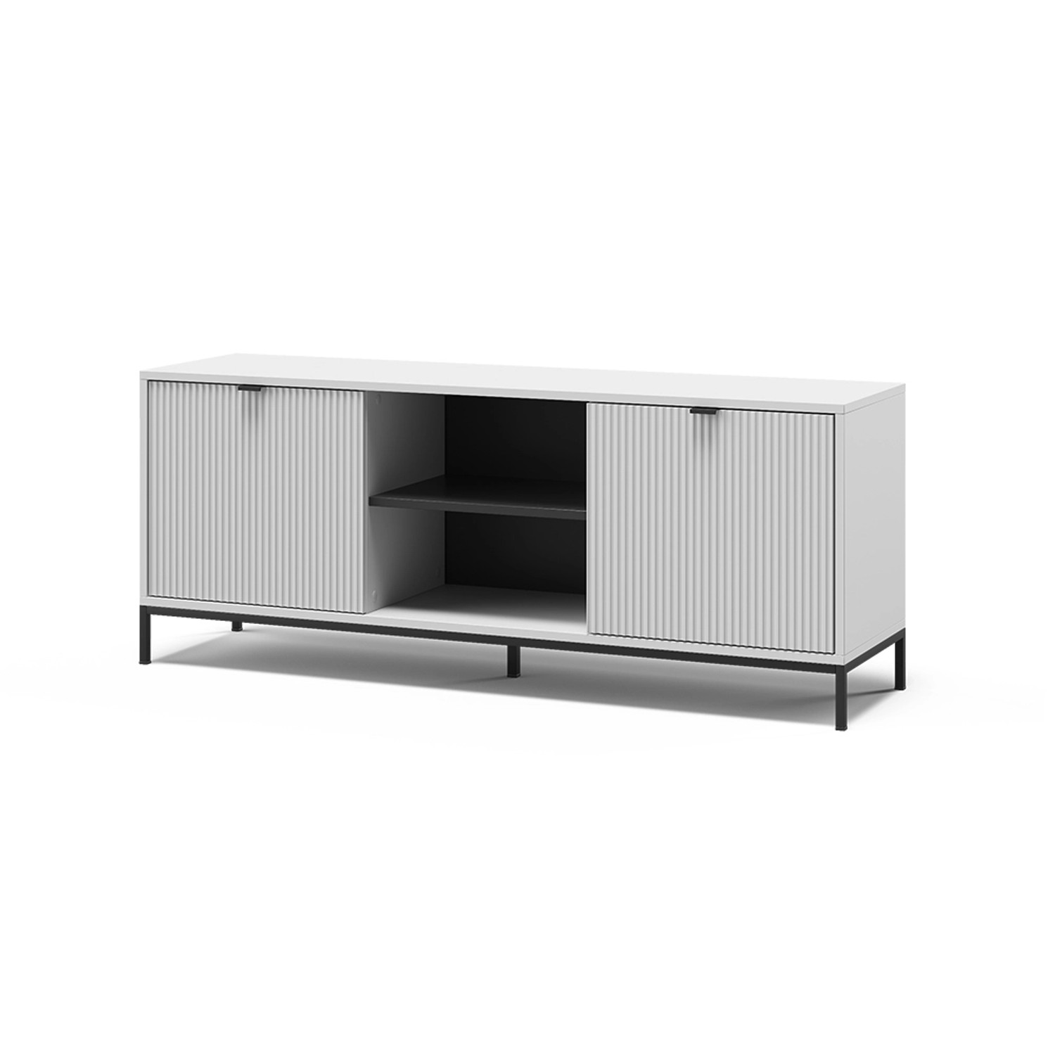 Vicco Lowboard Eliza Weiß 150 x 60 mit 2 Türen