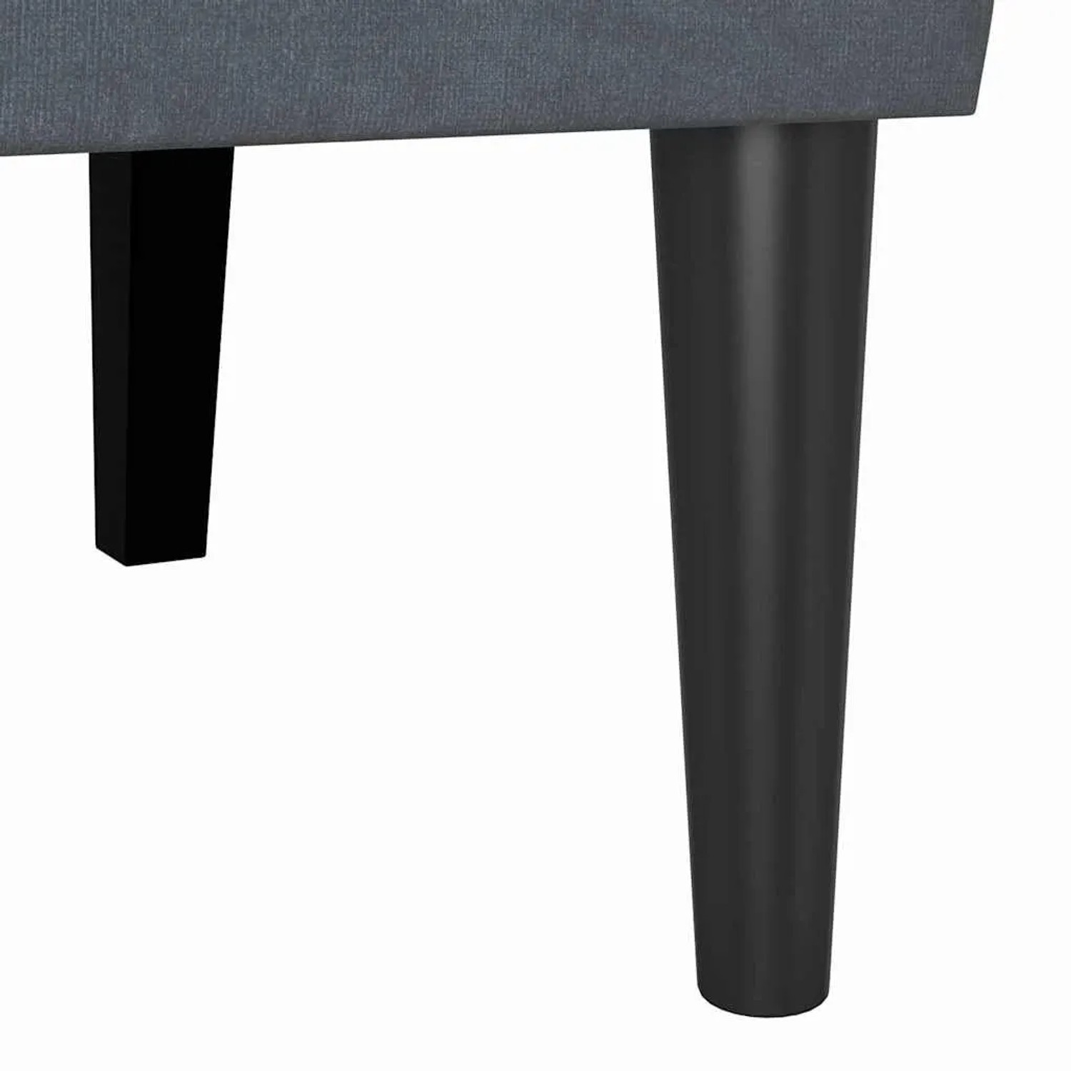 vidaXL Chesterfield Bank Dunkelgrau 112 x 65,5 x 75 cm Samt 42019287_9