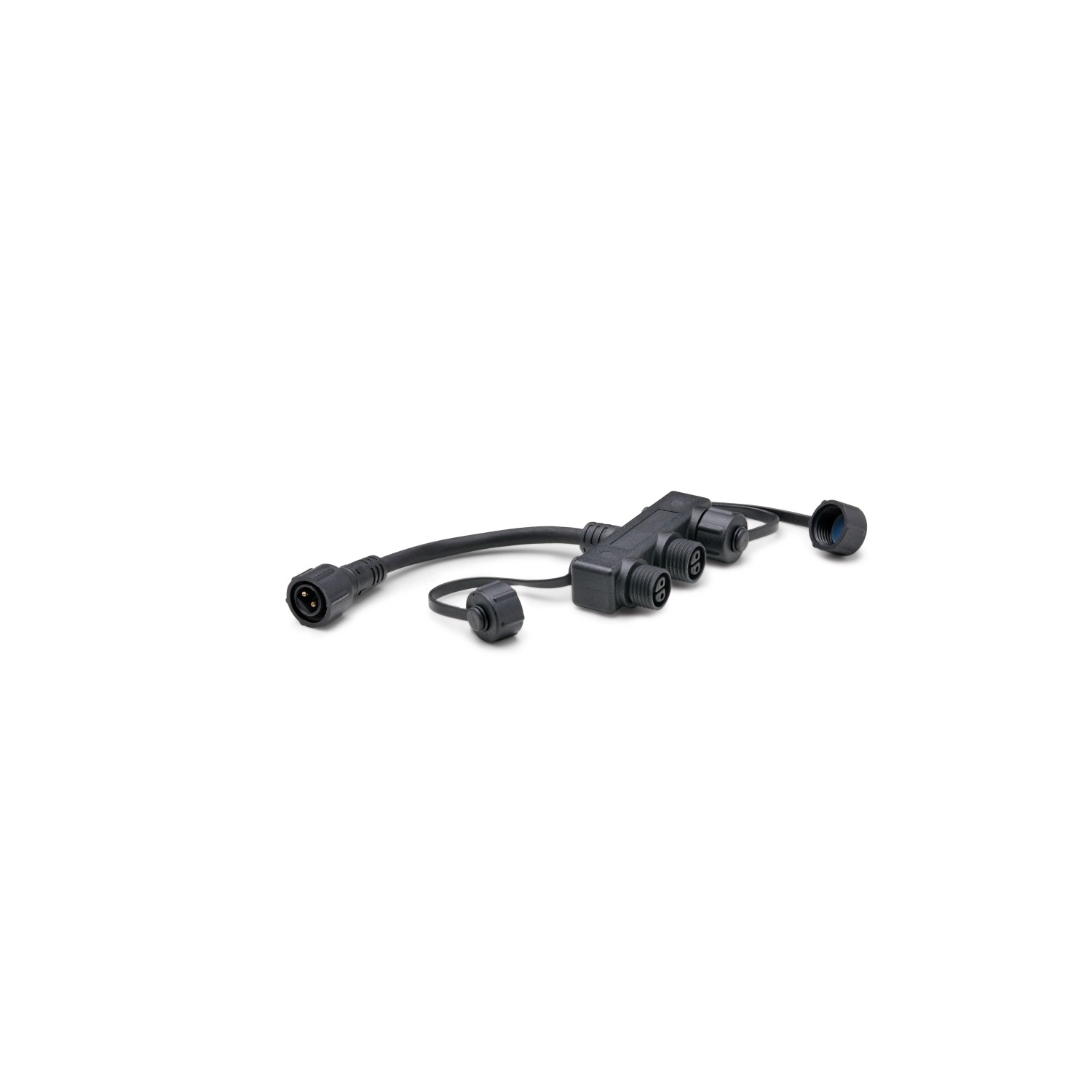 Oase Dreifach-Verteiler für LunAqua Connect Unterwasserbeleuchtung (weiß).