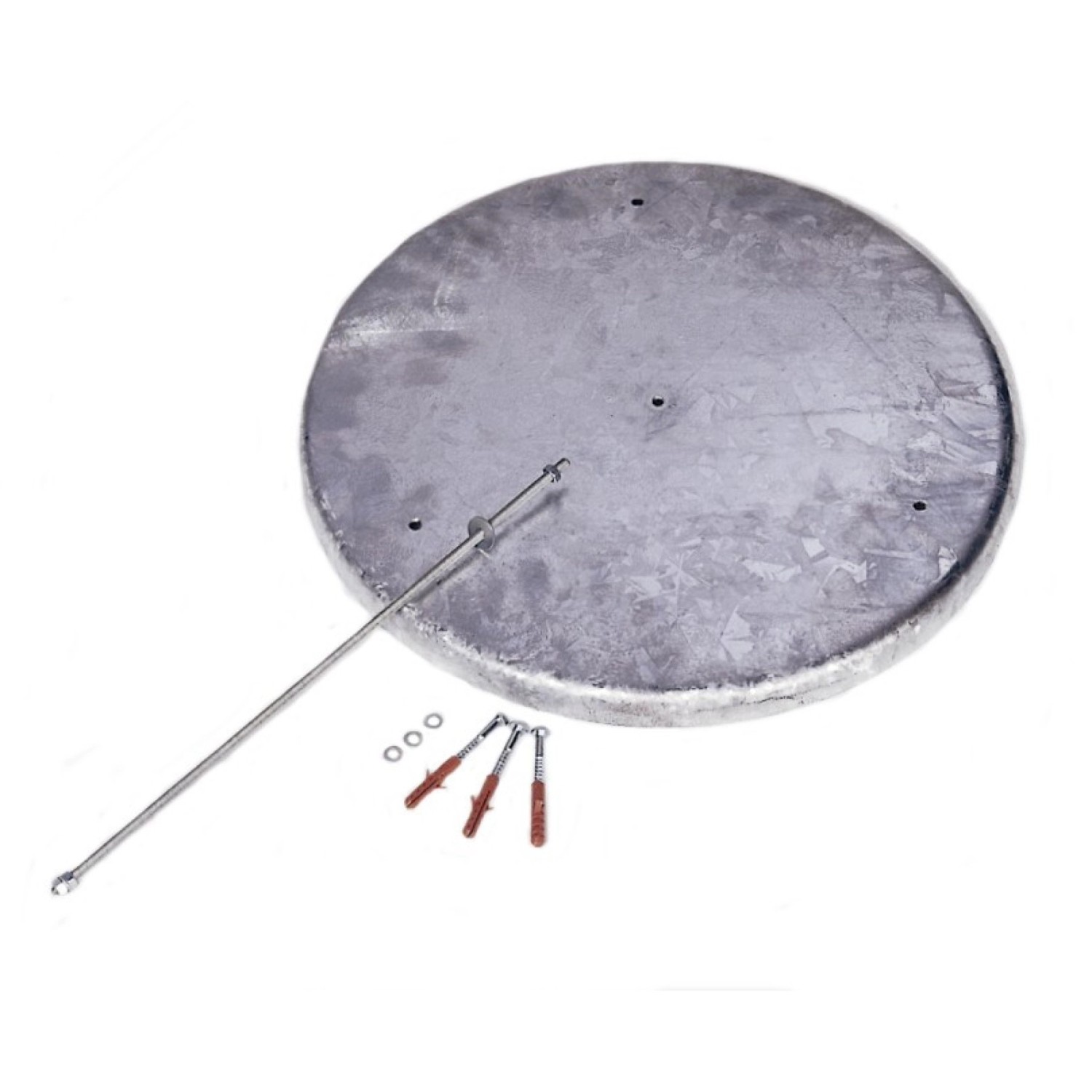 PROREGAL Bodenronde Für Klassischen Standascher HxBxT 0,2 x 44 x 44 cm Stah günstig online kaufen