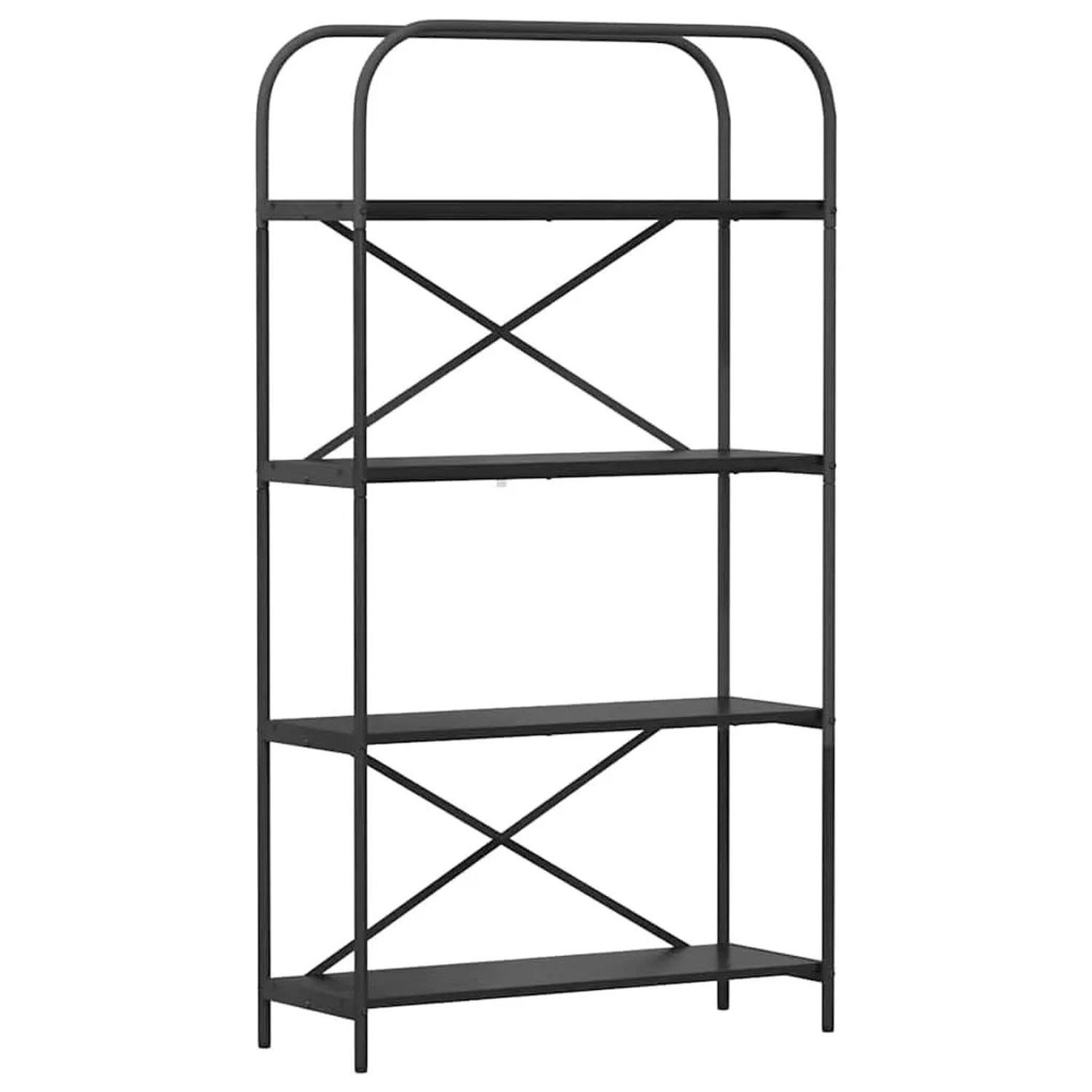 vidaXL Bücherregal Schwarz Eichen-Optik 80 x 30 x 146 cm Holzwerkstoff 8798 günstig online kaufen