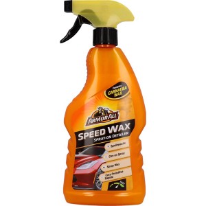 Armor All Speed Wax Spray, 500ml, für Autopflege mit Carnauba-Wachs.