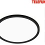 Telefunken LED-Deckenleuchte Slim Drip, schwarz, 18W. Runde Deckenlampe mit indirektem Licht.