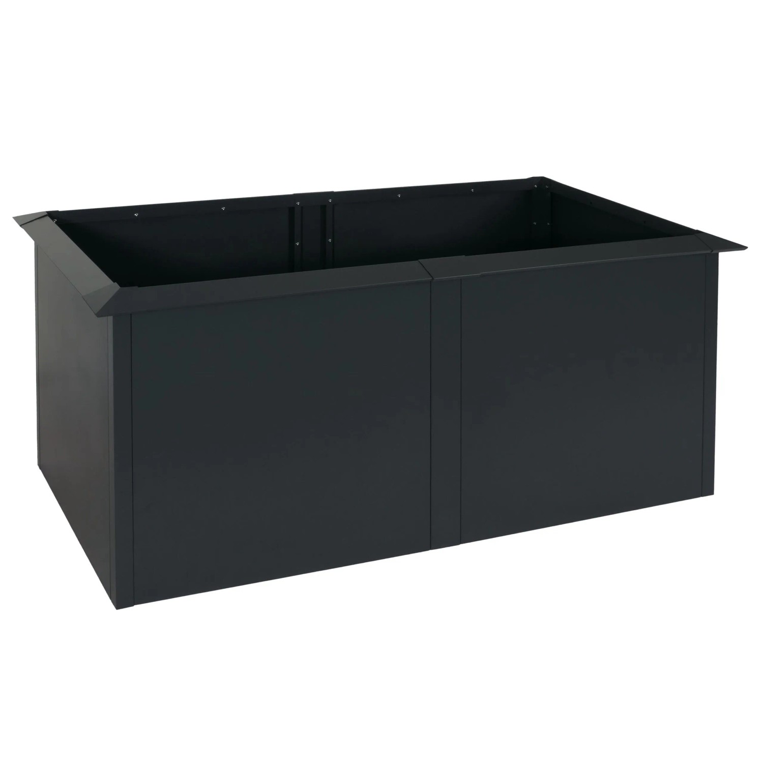 MCW Hochbeet N24 Schneckenkante 78x170x90cm Eisen Anthrazit