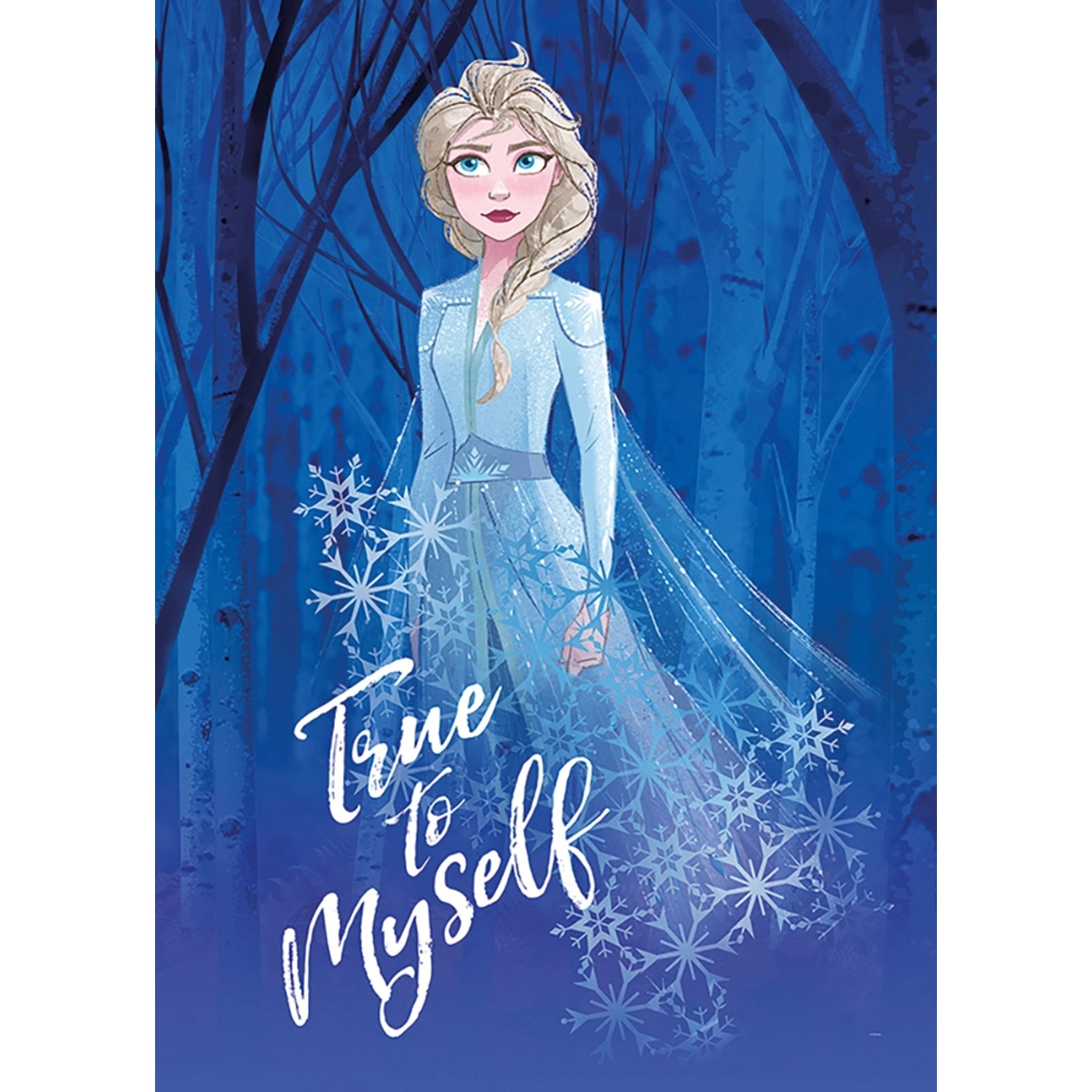 Komar Wandbild Frozen Elsa Myself 50 x 70 cm