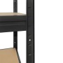 KARAT Schwerlastregal Weitspannregal - Schwarz - Gesamtlast 1500 kg - 177 x 160 x 60 cm_3