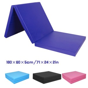 CCLIFE Turnmatte Klappbar 180x60x5cm Weichbodenmatte Für Indoor-Sport