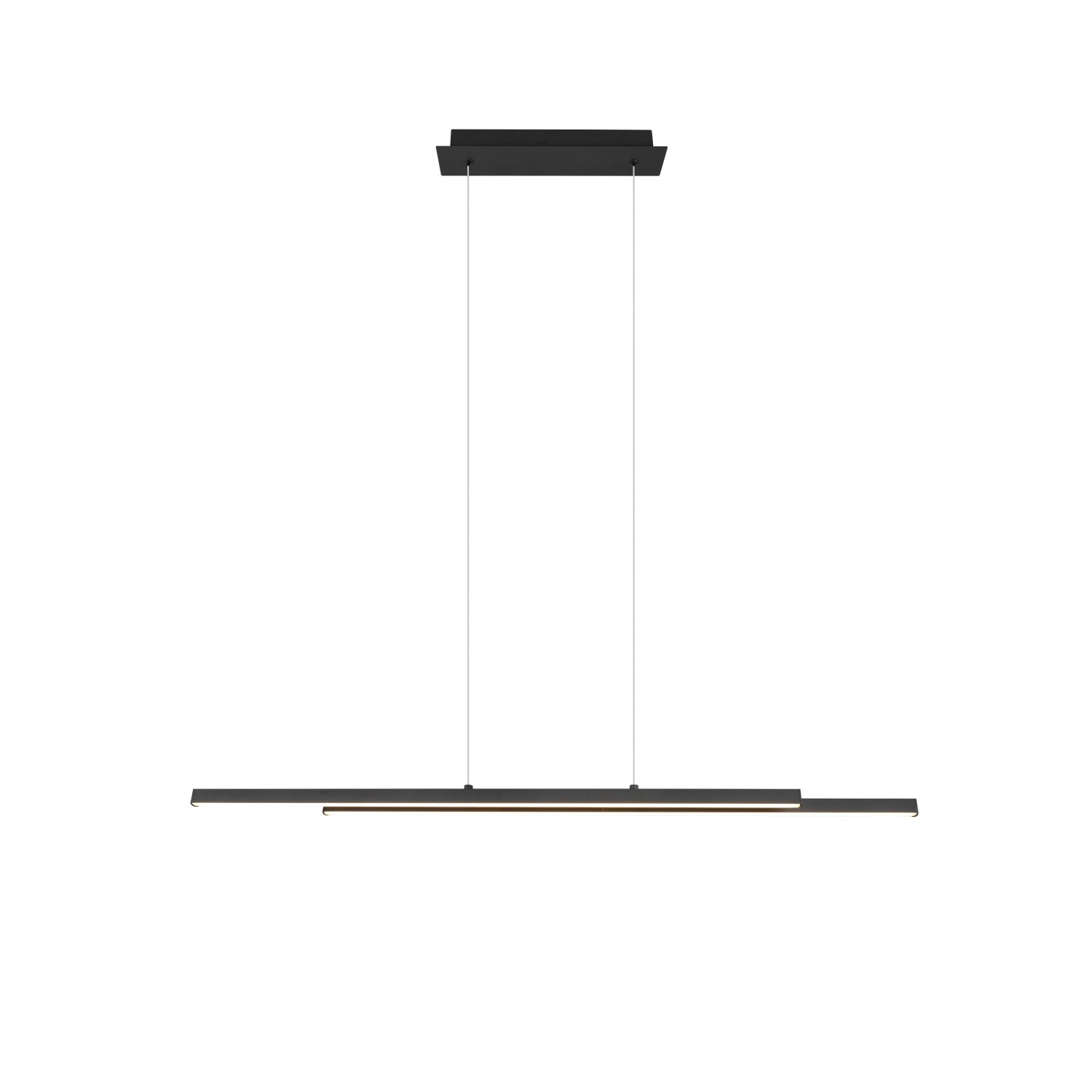 Reality Pendelleuchte Odio Schwarz Matt 22W LED