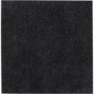 Andiamo Teppichfliese, selbstklebend, anthrazit, 40x40 cm. Nadelfilz Rippenstruktur.
