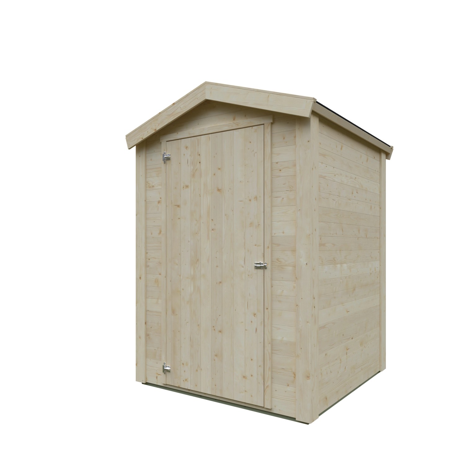 Kiehn-Holz Gerätehaus KH 16-002 Natur Unbehandelt 135 cm x 132 cm