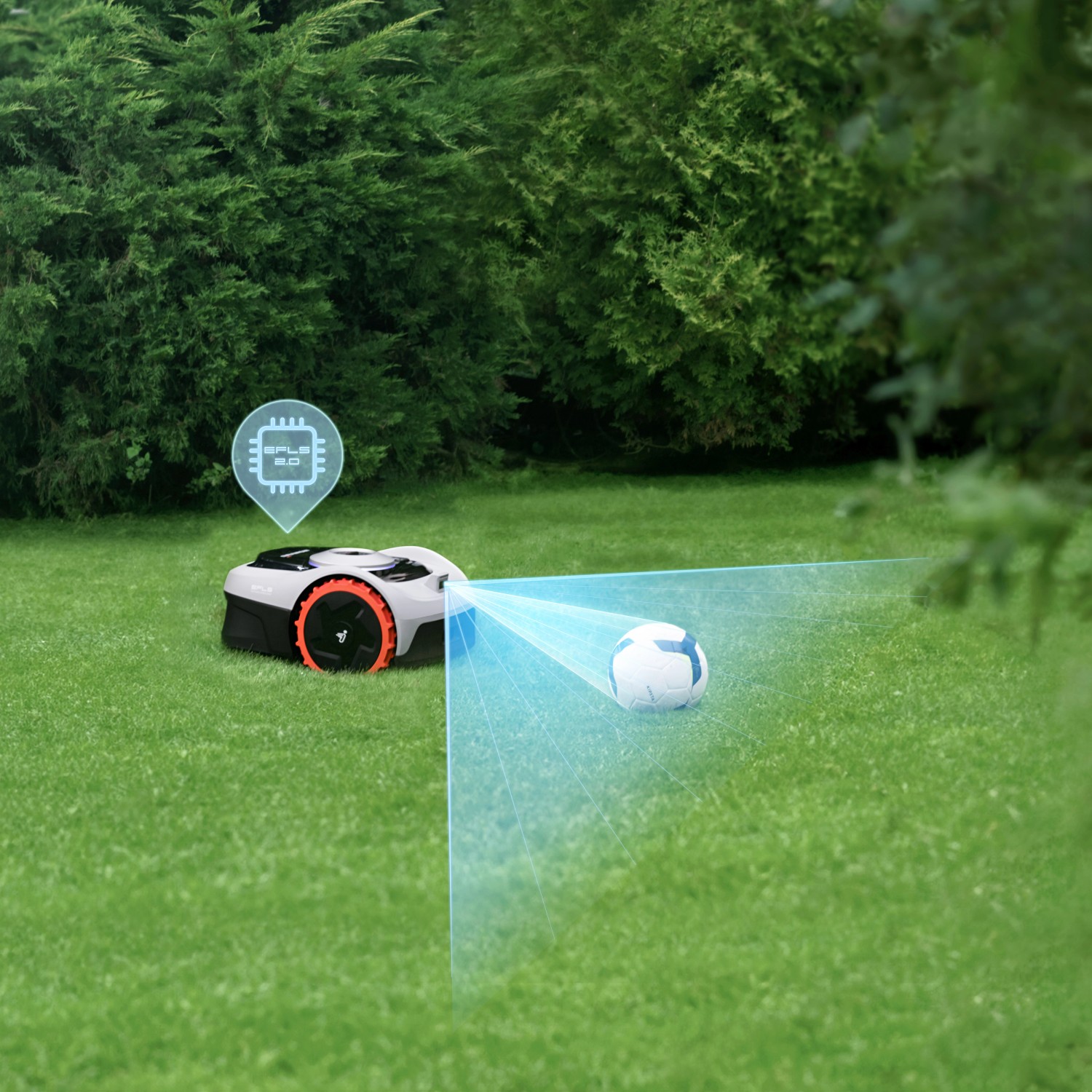 Segway Mähroboter Navimow ohne Begrenzungskabel i105E OBI