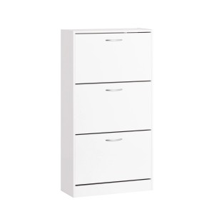 SoBuy Schuhschrank Schuhkipper mit Verstellbaren Einlegeböden für Diele FSR110-W