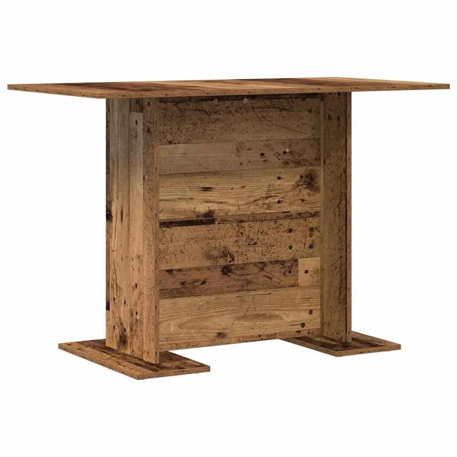 vidaXL Esstisch Altholz 110 x 60 x 75 cm Holzwerkstoff 863164 günstig online kaufen