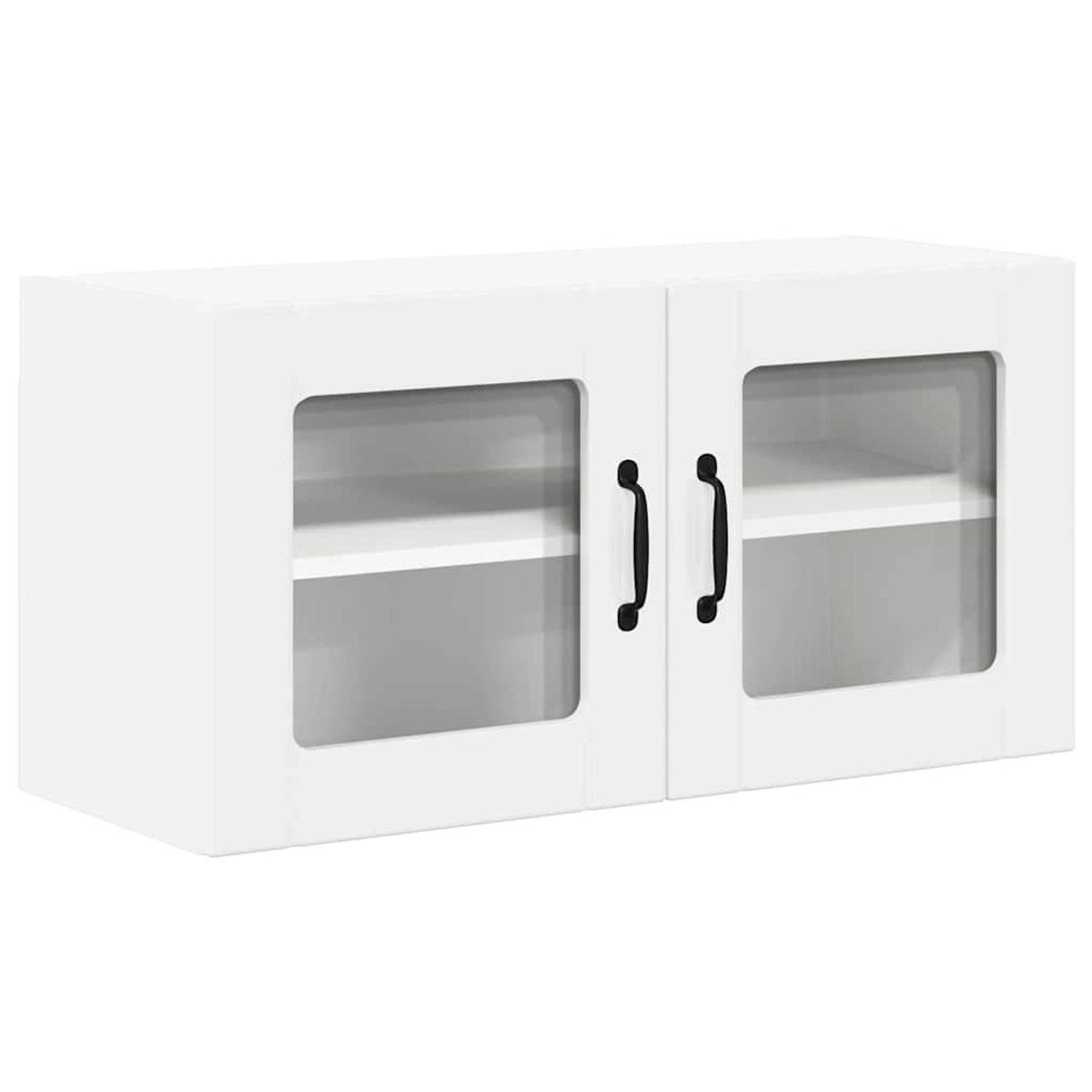 vidaXL Küchenschrank mit Regal Weiß 80 x 31 x 40 cm Holzwerkstoff 884944 günstig online kaufen
