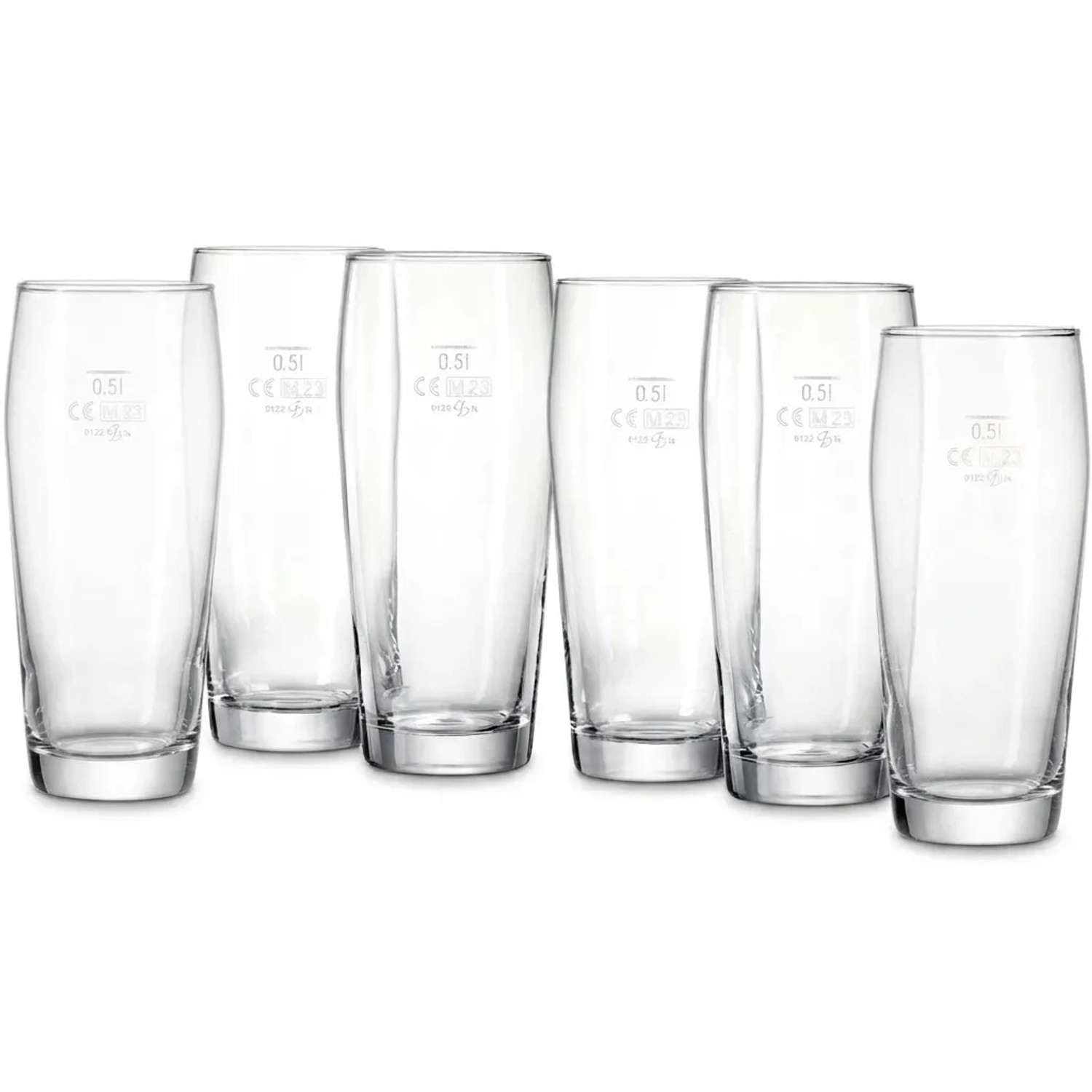 Ritzenhoff & Breker Willi Bierglas 0,5 Liter 6er Set