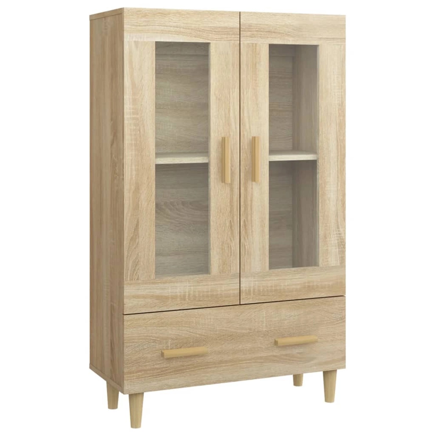 vidaXL Highboard Sonoma-Eiche 70x31x115 cm Holzwerkstoff 812549