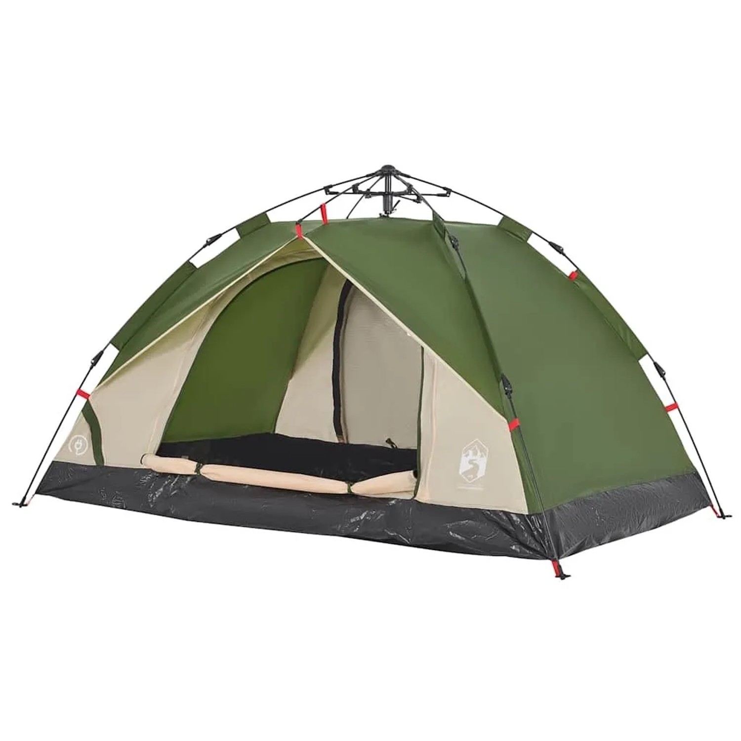 vidaXL Kuppel-Campingzelt 3 Personen Grün Quick Release 4004193 günstig online kaufen