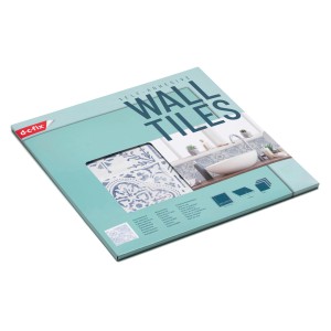 d-c-fix Wandfliesen Wall Tiles 6er-Set im Vintage-Stil, ideal für die Wanddekoration.