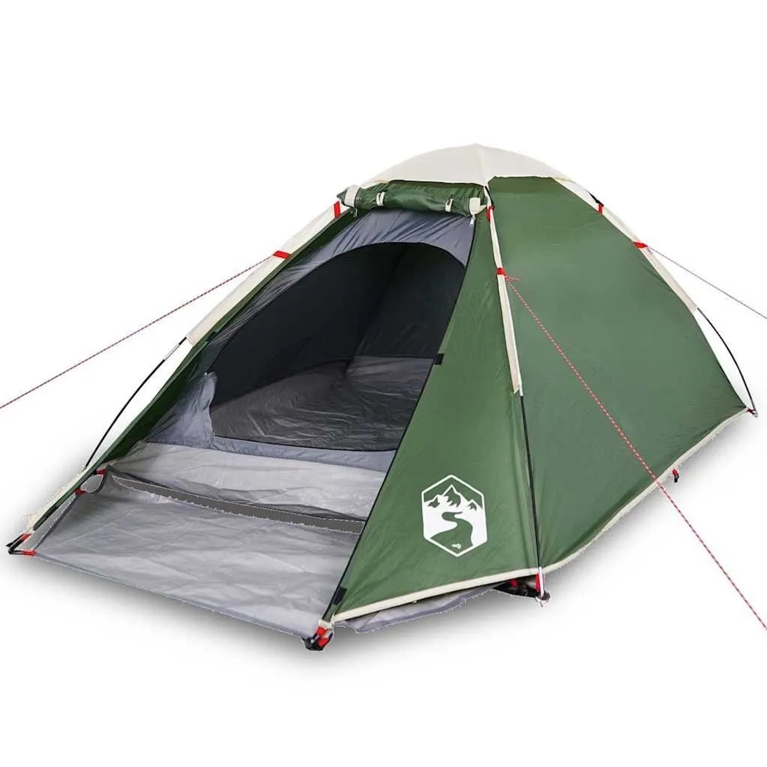 Furnicato Campingzelt Kuppelzelt 263 X 160 X 108 Cm Grün