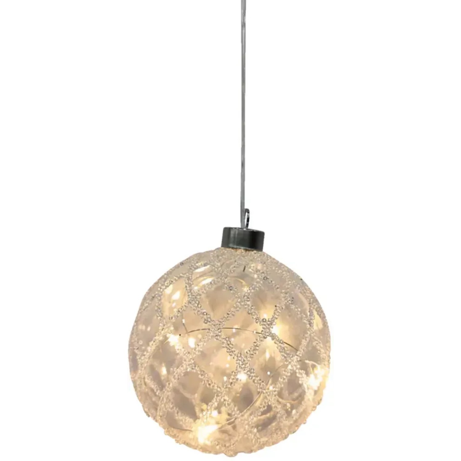 Boltze Home Weihnachtskugel Diamond S LED