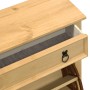 vidaXL Schuhschrank Corona 99x32x138 cm Massivholz Kiefer 4002788_7
