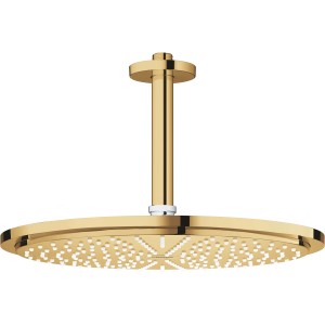 Grohe Rainshower Cosmopolitan 310 Kopfbrause-Set in Cool Sunrise für Deckenmontage.