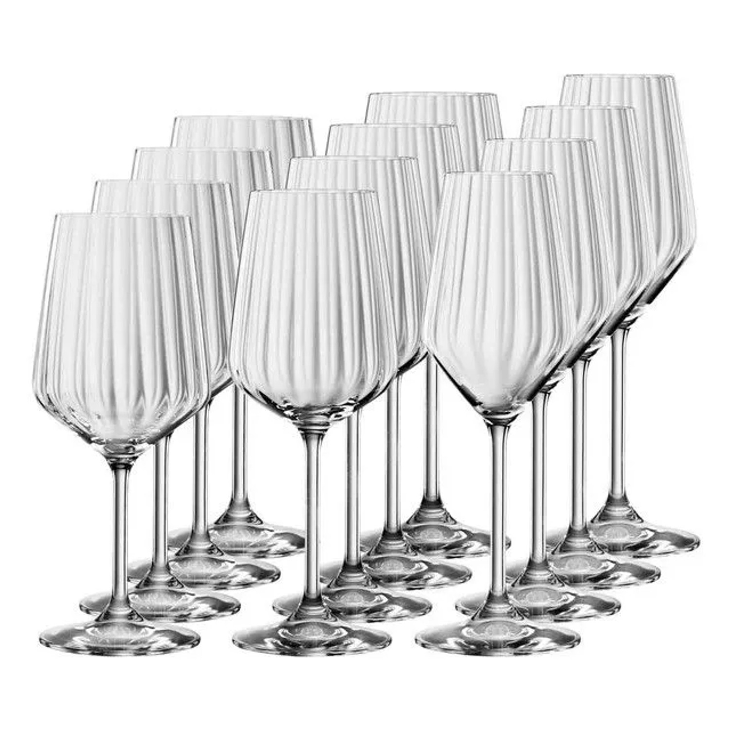 Spiegelau Lifestyle Wein- und Champagnergläser-Set 12-teilig