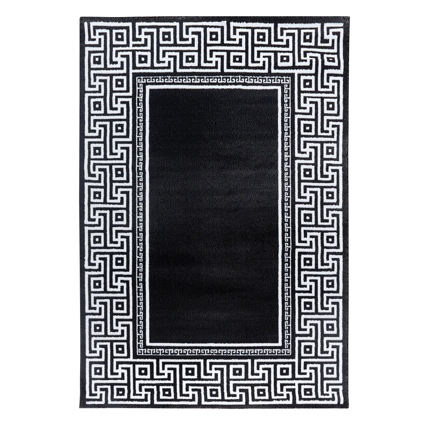 Ayyildiz Kurzflorteppich Parma 9340 Schwarz 120 cm x 170 cm