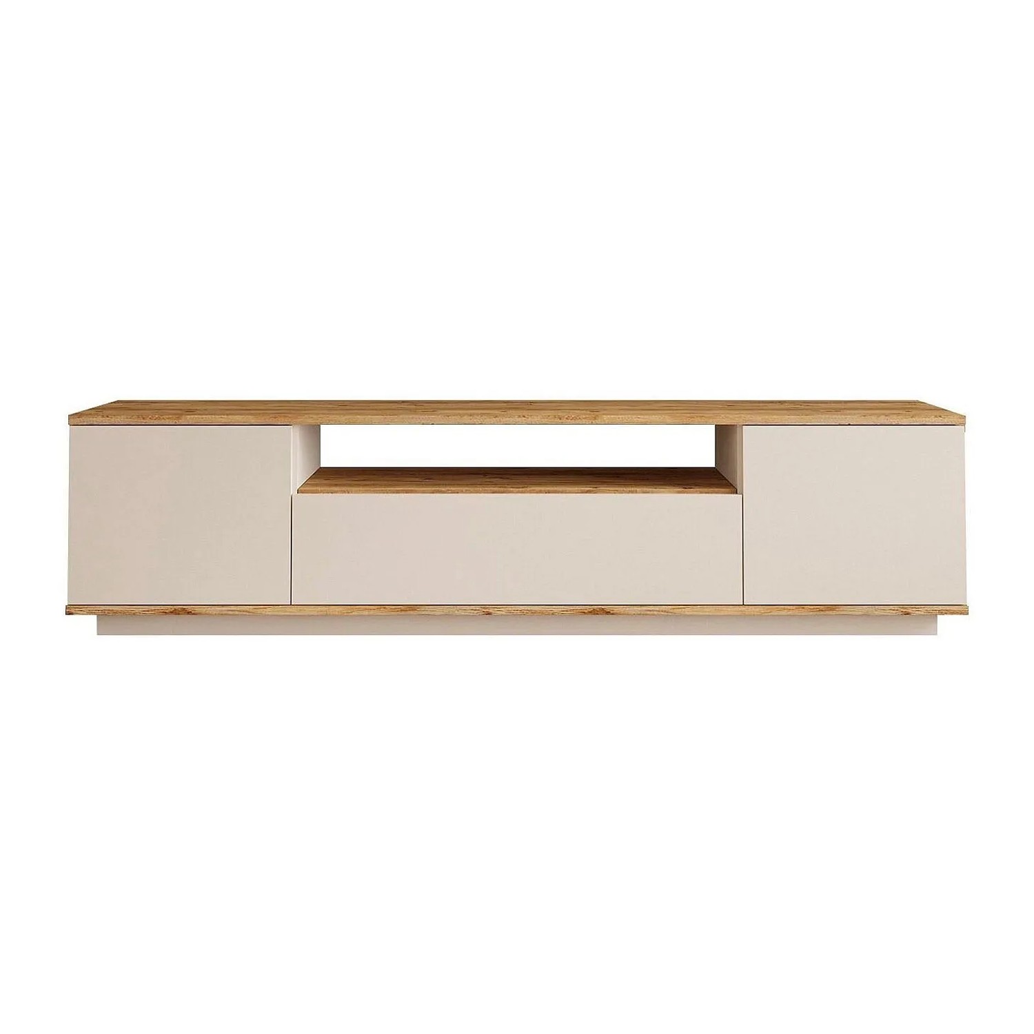 Vente-unique Tv-Board Lotula Beige  Naturfarben Hell 180 cm