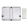 Relaxdays Campingtisch Aluminium Schwarz Klappbar Höhenverstellbar 75 cm x 55 cm x 70 cm 3,1 kg_5