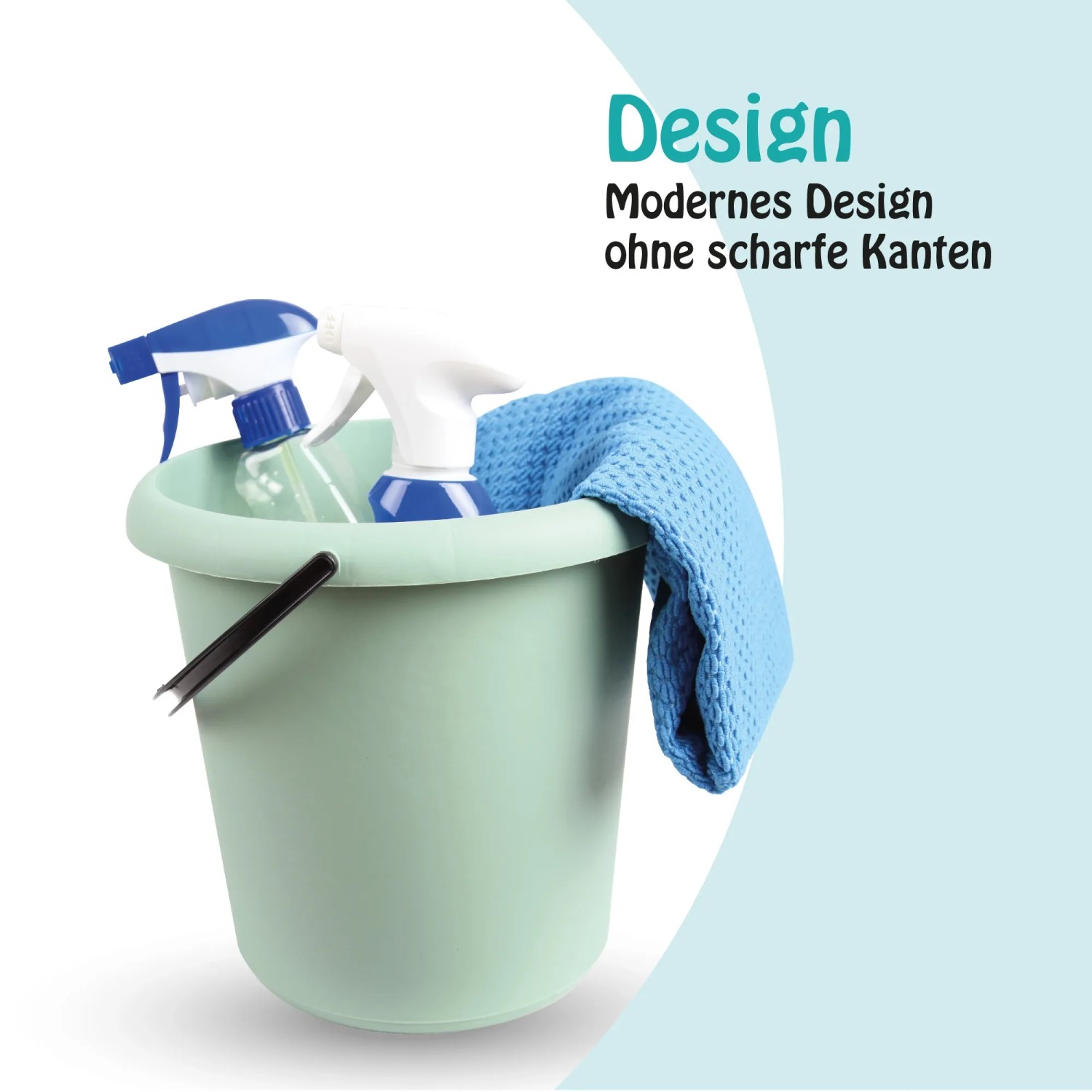 Eimer 6 Liter Grün | Reinigungsequipment | | CleanOK