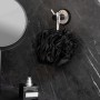 WENKO Wandhaken Duo Udine mit UV-Loc® Befestigung, Edelstahl gebürstet, mit Badeschwamm.