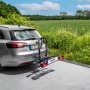 Eufab Fahrrad-Kupplungsträger Falcon am Auto, Heckträger für 2 Fahrräder.